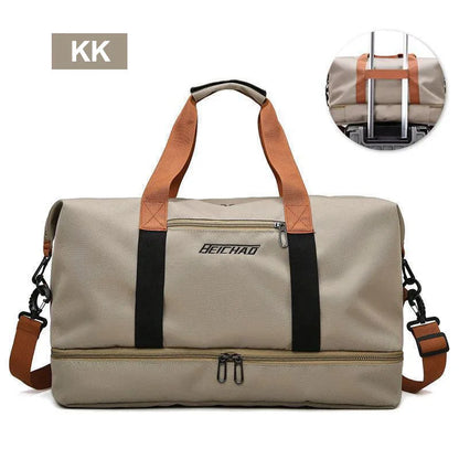 Gym Duffle Bag – Travel & Fitness Weekender with Shoe Compartment