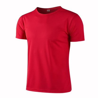 Men's Quick-Dry Sports T-Shirt – Running & Soccer Jersey