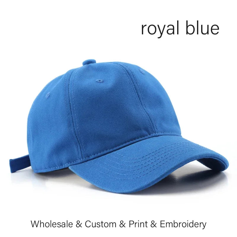 Custom Baseball Cap Wholesale Embroidery Print Cotton Hat