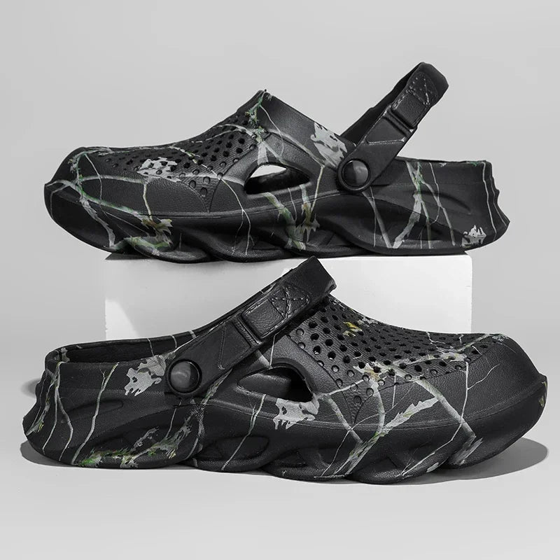 EVA Beach Clogs for Men & Women – Breathable Plus Size Sandals