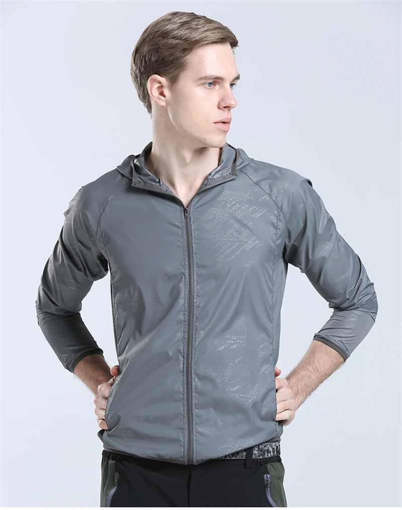 Waterproof Rain Jacket for Men & Women – Quick Dry Outdoor Coat