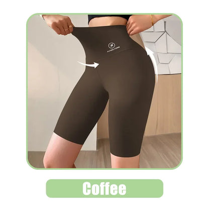 High Waist Biker Shorts for Women – Push Up Gym Cycling Yoga Leggings
