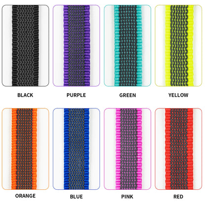 Long Dog Training Leash – Dual Color Nylon Lead 1.5M to 15M