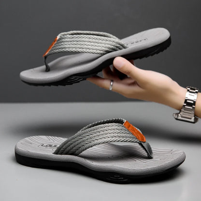 Men Flip Flop Comfortable Breathable Slip-On Sandals Casual Summer Footwear
