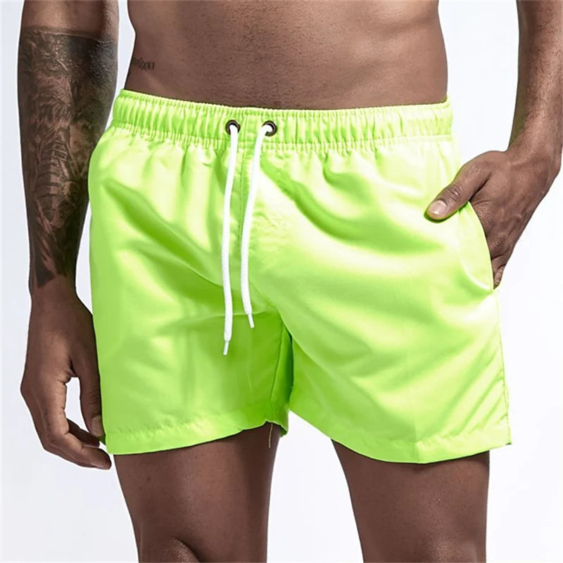Men's Swim Trunks – Quick Dry Board Shorts with Mesh Lining
