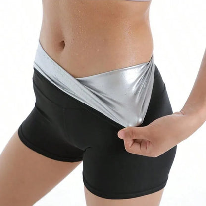 Women's Sauna Sweat Shorts – Thermo Body Shaper & Waist Slimmer