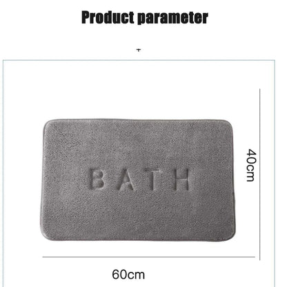 Memory Foam Bath Mat – Non-Slip Super Absorbent Bathroom Rug