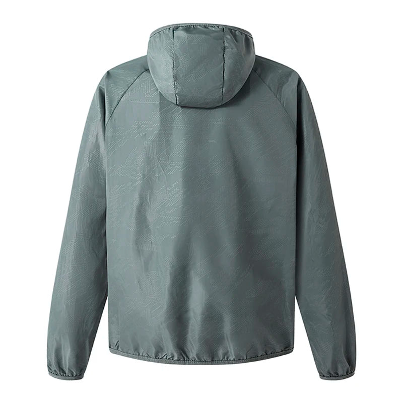 Waterproof Hiking Jacket – Unisex Packable Windbreaker with UV Protection
