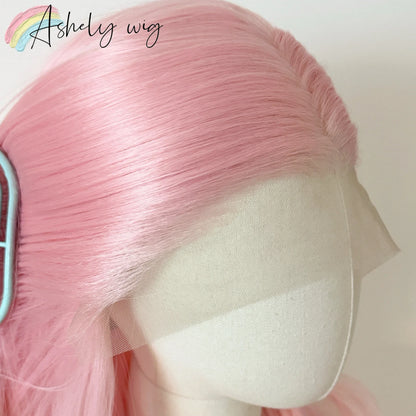 13x4 Lace Front Synthetic Wig Long Straight Heat Resistant