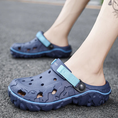 Men's Sport Clogs Sandals – Non-Slip Breathable Beach Shoes
