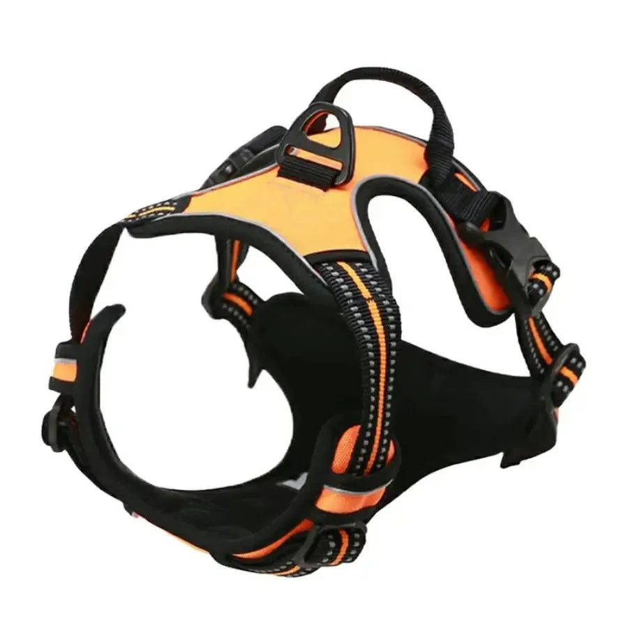 Dog Harness Vest with Leash – Adjustable Puppy Collar Accessory