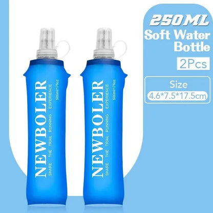 Collapsible Soft Flask Water Bottle for Running – 250ml / 500ml
