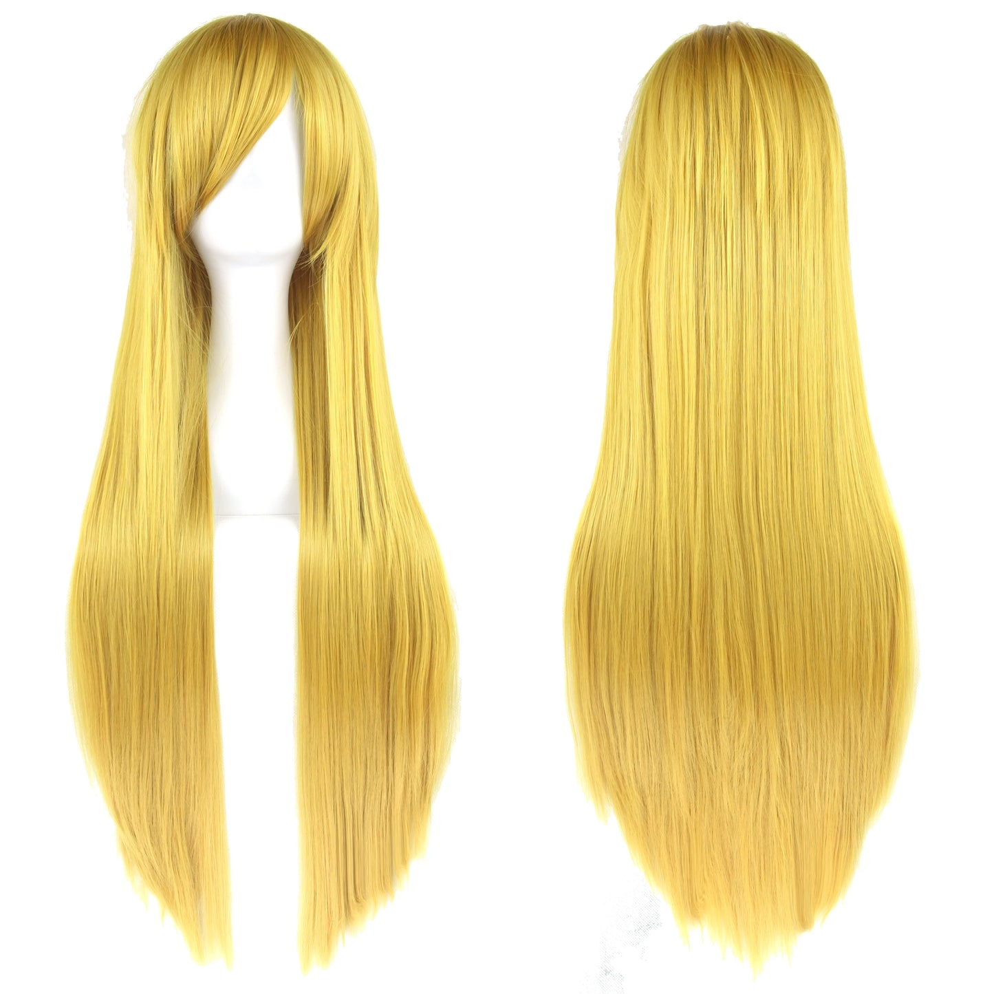 Long Straight Cosplay Wig 80cm Synthetic Hair – 36 Colors