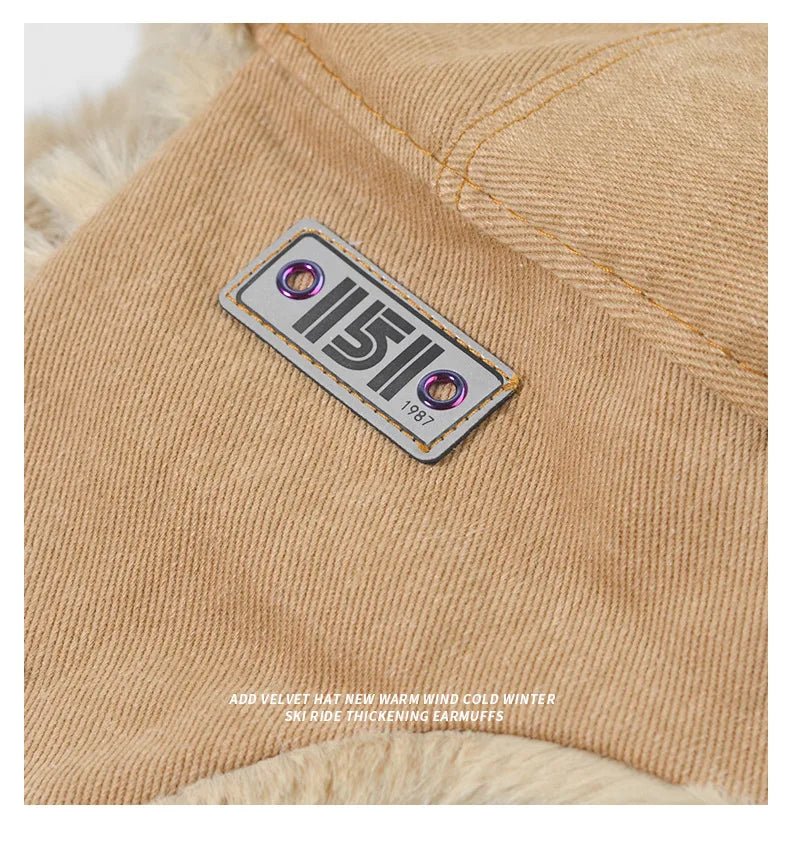 Russian Ushanka Trapper Hat – Faux Fur Earflap Winter Cap