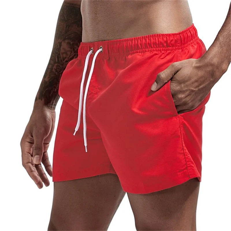 Men's Swim Trunks – Quick Dry Board Shorts with Mesh Lining