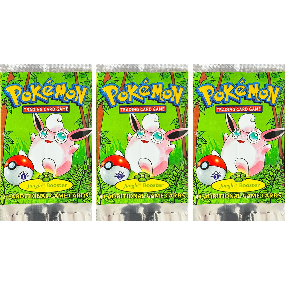 Pokemon TCG Vintage Booster Packs – Base Set, Jungle & Fossil