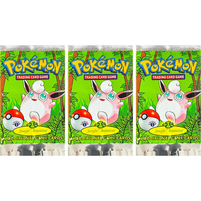 Pokemon TCG Vintage Booster Packs – Base Set, Jungle & Fossil