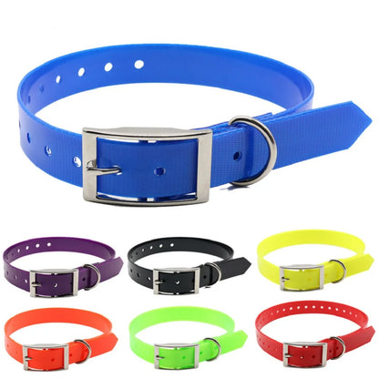 Waterproof TPU Dog Collar – Easy Clean, 7 Colors