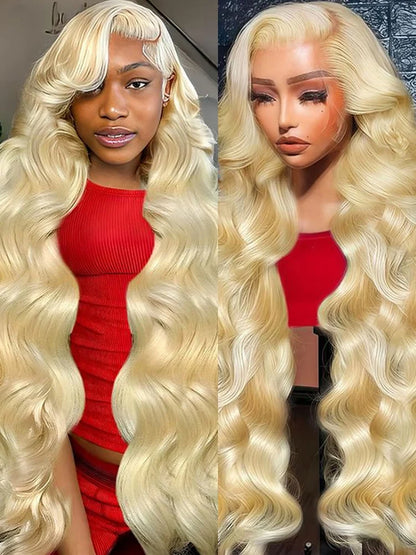 613 HD Lace Frontal Wig – Body Wave Blonde Human Hair 13x4 & 13x6