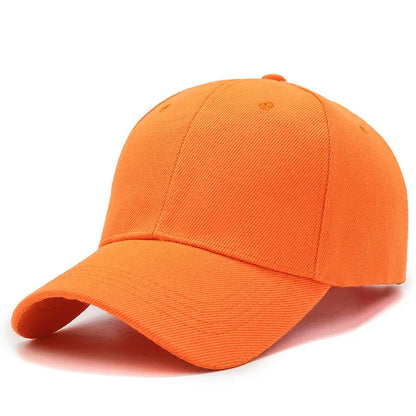 Plain Baseball Cap – Unisex Adjustable Snapback Dad Hat