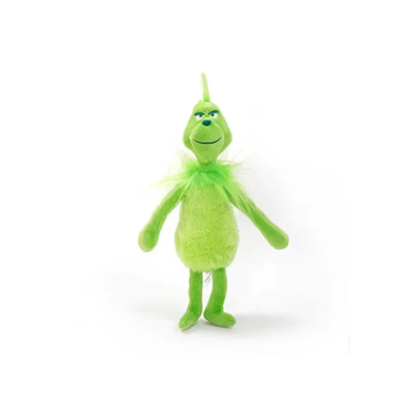 Grinch Plush Doll – 32cm Christmas Stuffed Toy for Kids