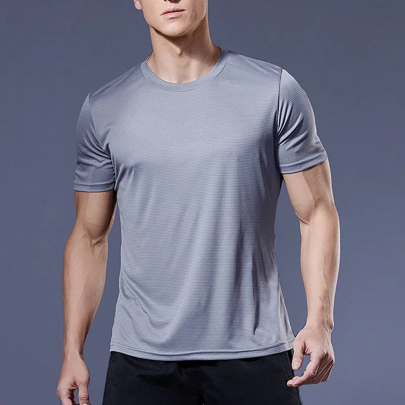 Men's Quick-Dry T-Shirt | Short Sleeve Gym Running Top