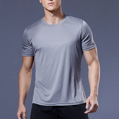 Men's Quick-Dry T-Shirt | Short Sleeve Gym Running Top