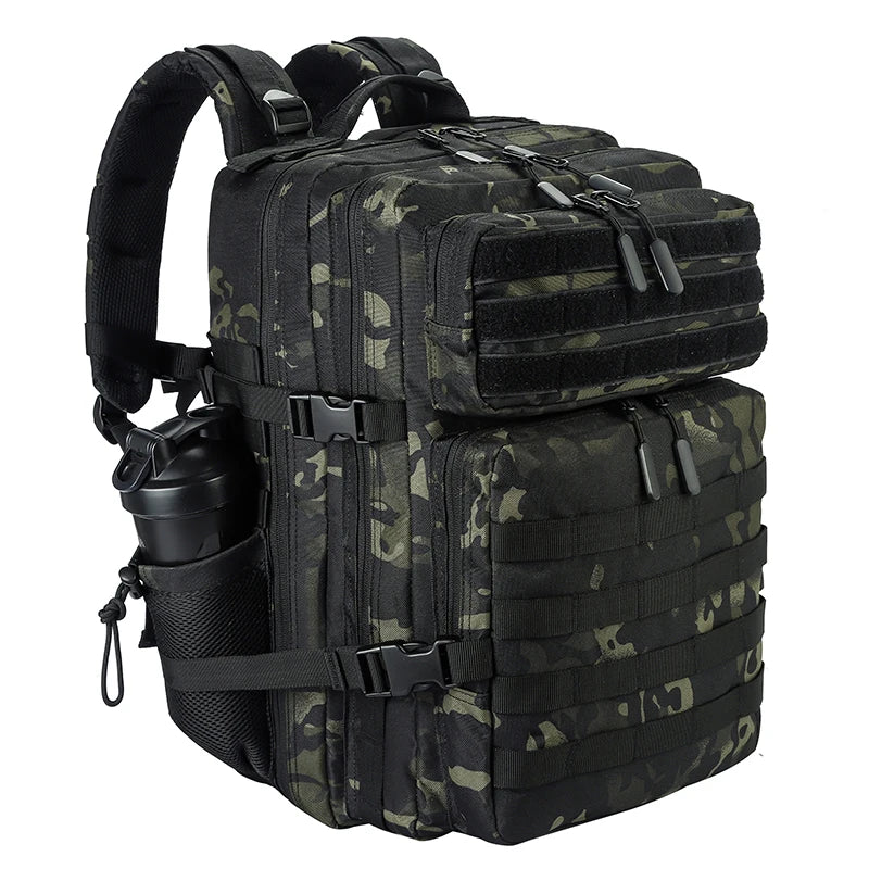 Tactical Backpack – Waterproof MOLLE Military Bag for Men & Women