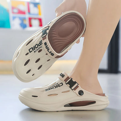 Men's Sport Clogs – Non-Slip Soft Beach Shoes for Summer