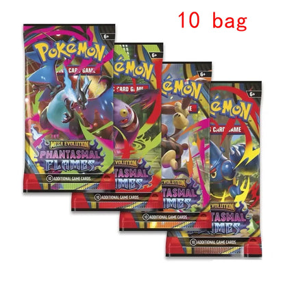 360 Pack Pokémon Mega Evolution Phantasmal Flames English Trading Cards