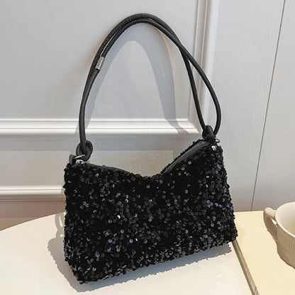 Sequin Underarm Bag – Trendy Mini Shoulder Bag for Women