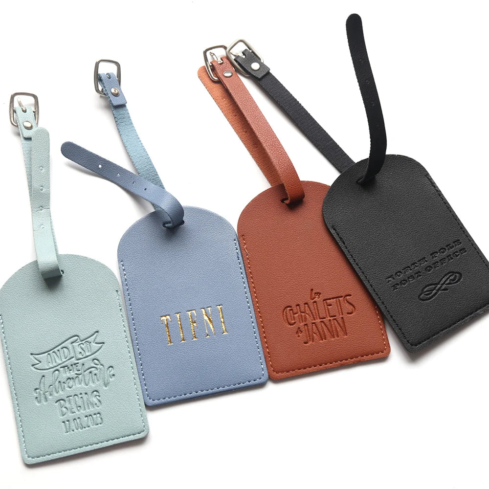Custom Logo Luggage Tag Card Wallet Passport Holder