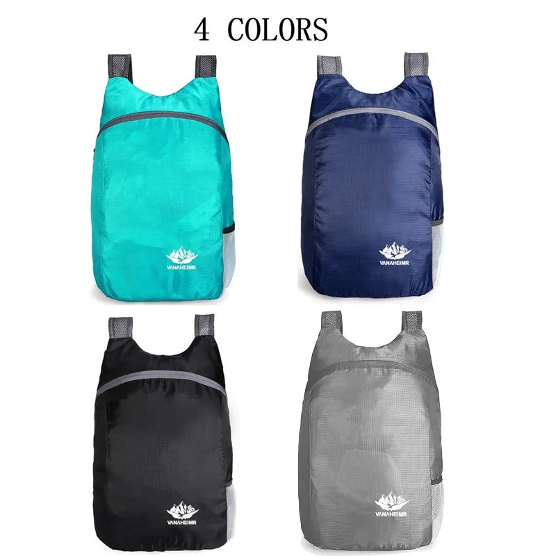Foldable Waterproof Backpack – Lightweight Packable Hiking Daypack