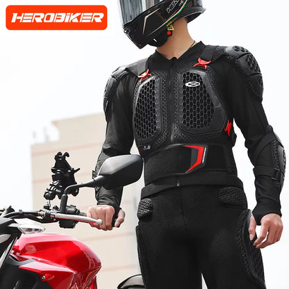Motorcycle Full Body Armor Jacket – Motocross Protection Gear