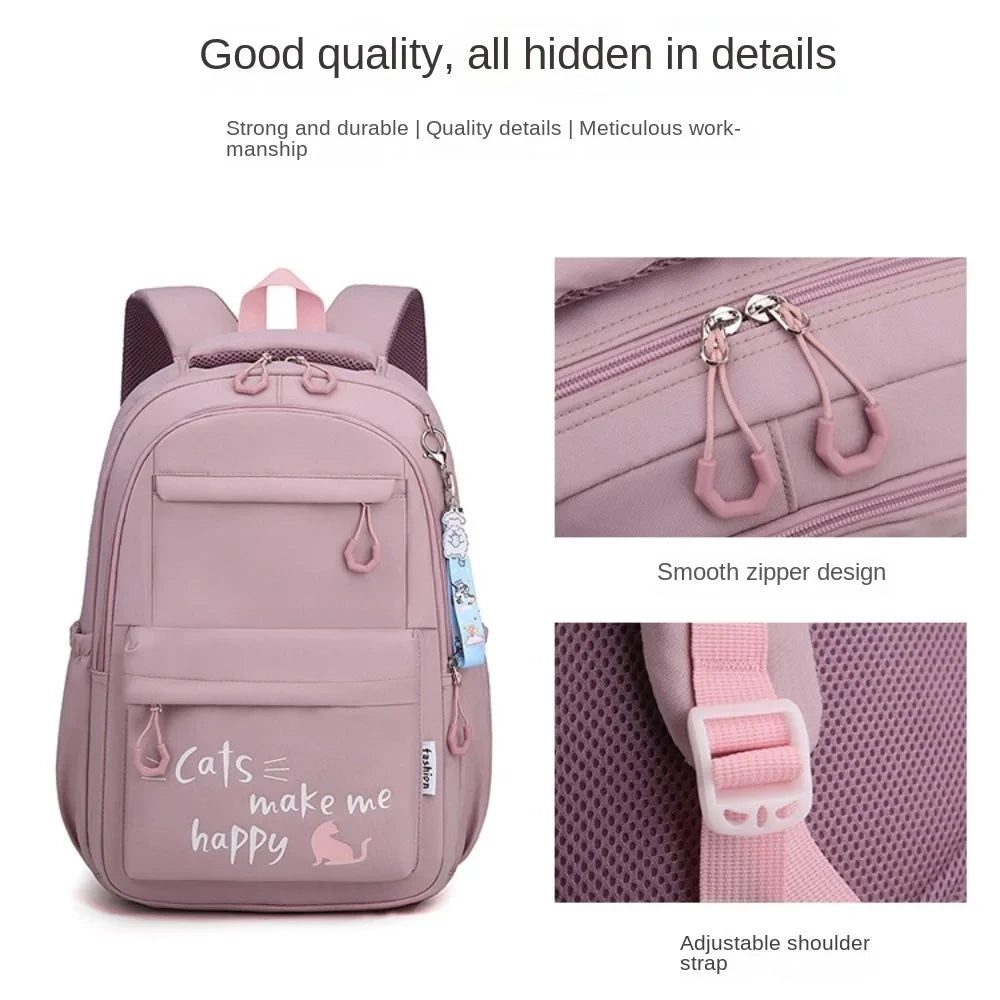 Kawaii Girls School Backpack – Cute Kids Book Bag