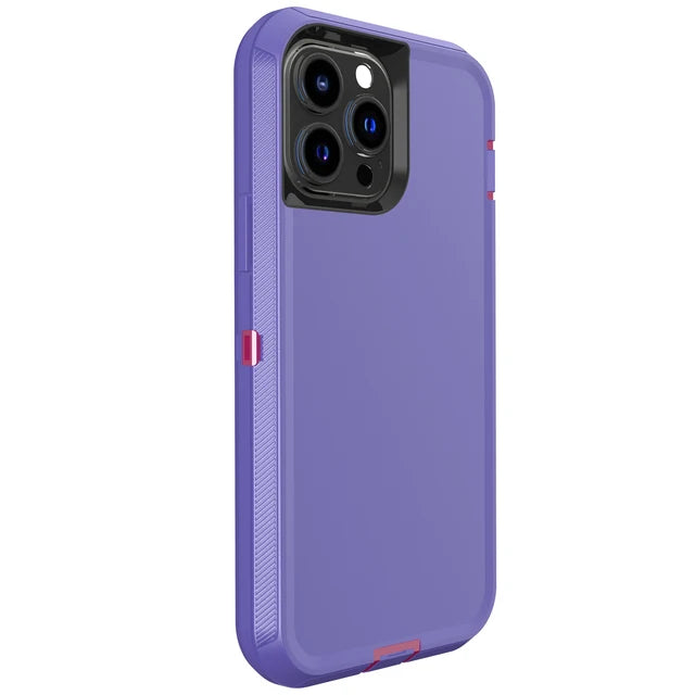 3 1 Heavy Duty Armor Shockproof Dust-Proof Case Iphone 15 14 13 12 11 16pro Max Mini Xsmax Xr X Xs