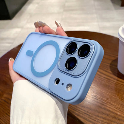 Luxury Matte Magnetic Wireless Charge Case Iphone 17 Pro Max Air Lens Glass Film Clear Hard Bumper