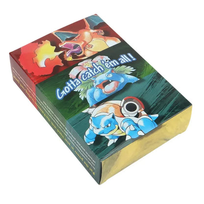 151pcs Box 1996 First Generation Pok Mon Card Rare Charizard Pikachu Mewtwo Blastoise Collecting