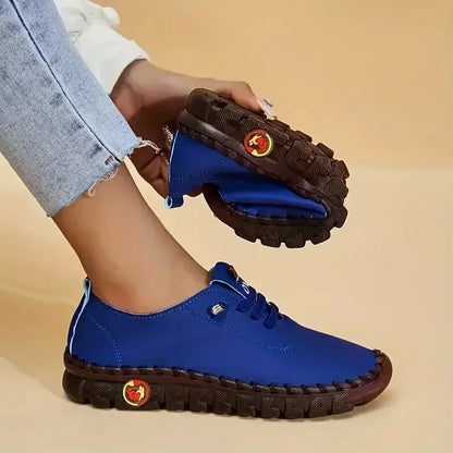 Women's Slip-On Loafers – Soft Sole Retro Flat Shoes