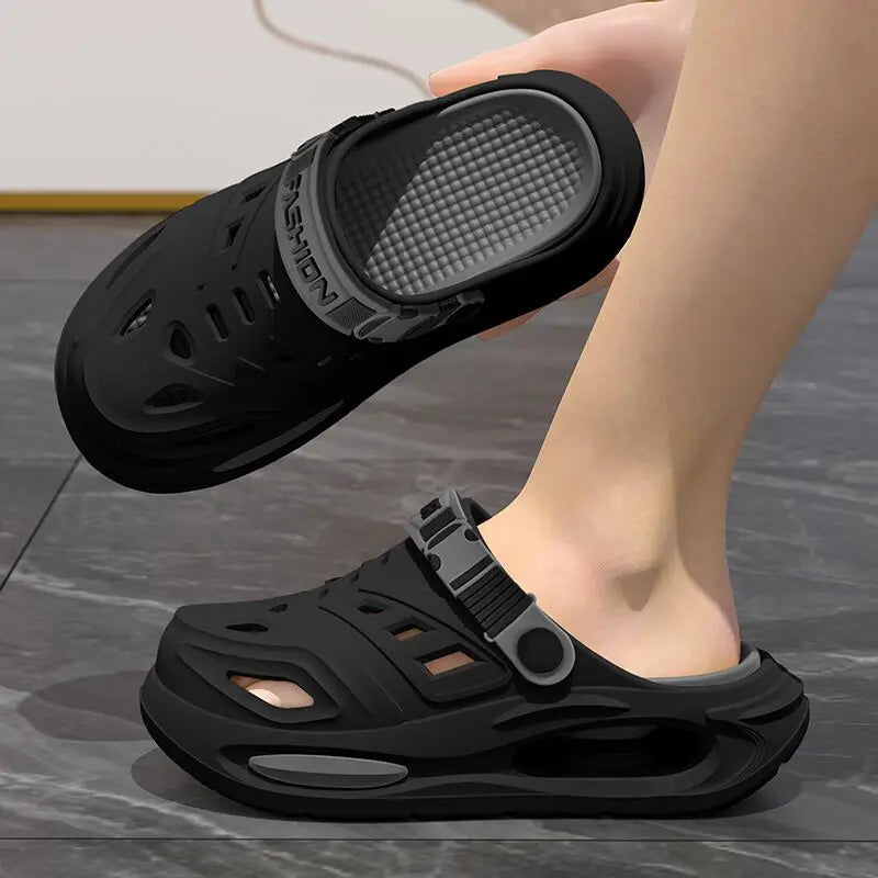Men's Arch Support Clogs – Anti-Slip Thick Sole Sandals
