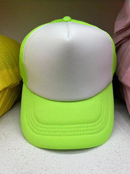 Custom Logo Mesh Trucker Hat – 5-Panel Snapback Baseball Cap for Men & Women