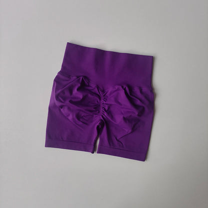 Women's High-Waist Yoga Shorts – Breathable Workout & Running Shorts