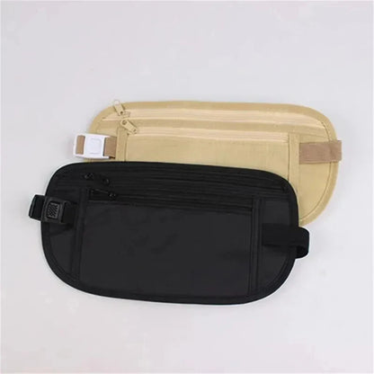 Hidden Money Belt Anti-Theft Travel Waist Pouch