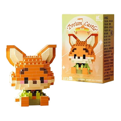 Disney Mini Building Blocks - Cute Character Micro Brick Figure Toy