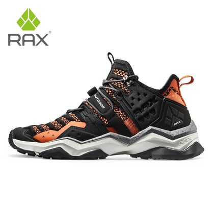 RAX Men's Hiking Shoes – Lightweight Breathable Outdoor Trekking Sneakers