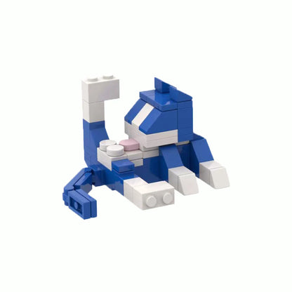 MOC City Cat Animal Series Building Blocks – Kids Educational Toy Set