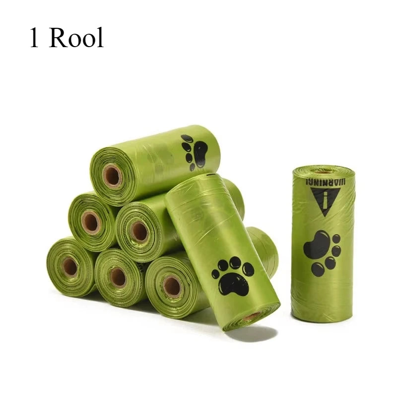 Dog Poop Bags – Extra Thick Leak-Proof Pet Waste Bags with Paw Print