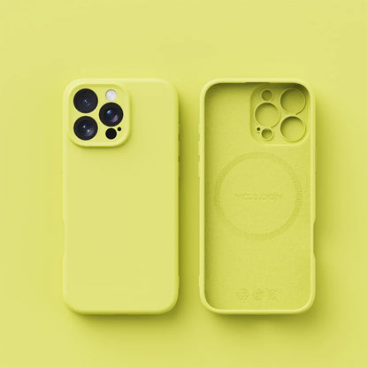 Original Magnetic Magsafe Phone Case Iphone 16 15 14 12 13 17 Pro Max Plus Liquid Silicone Wireless