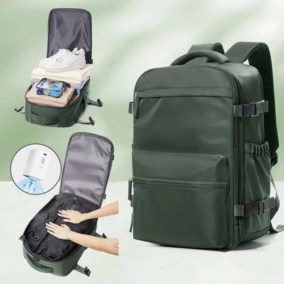 Vacuum Compression Backpack – Large Capacity Travel & Laptop Bag