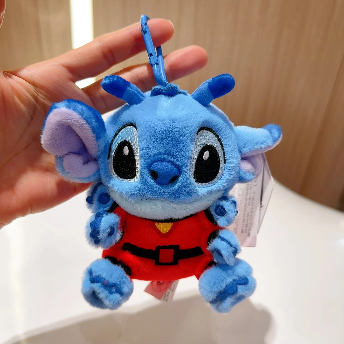 Cartoon Plush Doll Keychain - Cute Stuffed Animal Bag Charm